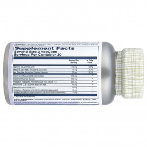 Solaray, экстракт косточек грейпфрута с цинком, бета-глюканом и астрагалом, 60 растительных капсул в Москве - eco-herb.ru | фото