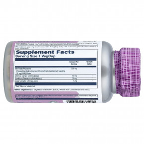 Solaray, экстракты Vital, фитосомы расторопши с артишоком и одуванчиком, 15% силибина, 60 растительных капсул в Москве - eco-herb.ru | фото