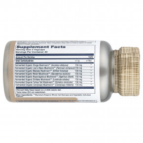 Solaray, Fermented Mushroom Complete™, 60 растительных капсул в Москве - eco-herb.ru | фото