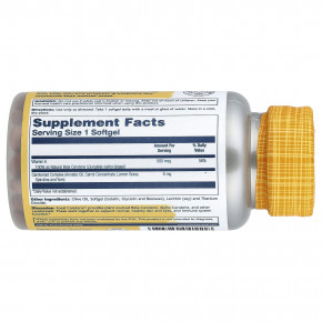 Solaray, Food Carotene™, 200 капсул в Москве - eco-herb.ru | фото