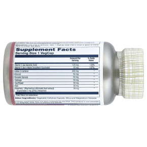 Solaray, Indole-3 Supreme™, 30 растительных капсул в Москве - eco-herb.ru | фото