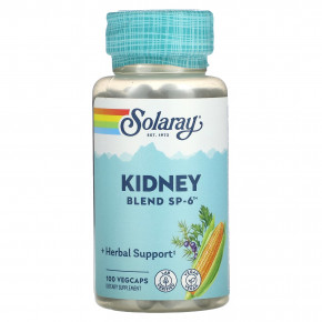 Solaray, Kidney Blend SP-6, 100 растительных капсул - описание | фото