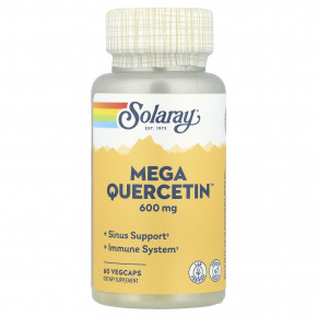 Solaray, Mega Quercetin™, 60 растительных капсул - описание | фото