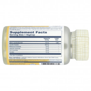 Solaray, Mega Quercetin™, 60 растительных капсул в Москве - eco-herb.ru | фото