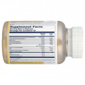 Solaray, мегавитамин B-Stress, замедленное высвобождение, 120 растительных капсул в Москве - eco-herb.ru | изображение Solaray, мегавитамин B-Stress, замедленное высвобождение, 120 растительных капсул в Москве - eco-herb.ru | фото