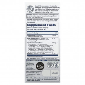 Solaray, Mycrobiome®, полноценный пробиотик, активный, 30 вегетарианских капсул в Москве - eco-herb.ru | изображение Solaray, Mycrobiome®, полноценный пробиотик, активный, 30 вегетарианских капсул в Москве - eco-herb.ru | фото