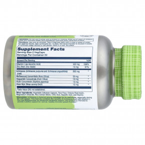 Solaray, натуральные травы, эхинацея, витамин C и цинк, 100 растительных капсул в Москве - eco-herb.ru | фото