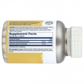 Solaray, ниацин, без приливов, 100 растительных капсул в Москве - eco-herb.ru | изображение Solaray, ниацин, без приливов, 100 растительных капсул в Москве - eco-herb.ru | фото