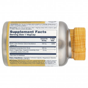 Solaray, Reacta-C®, 500 мг, 120 вегетарианских капсул в Москве - eco-herb.ru | фото