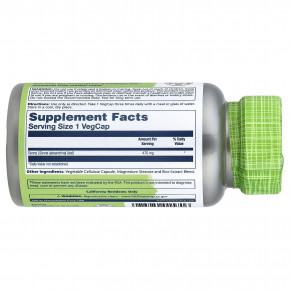 Solaray, сенна, 470 мг, 100 растительных капсул в Москве - eco-herb.ru | фото