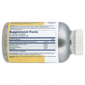 Solaray, Super Bio, витамин C, с медленным высвобождением, 360 растительных капсул в Москве - eco-herb.ru | фото