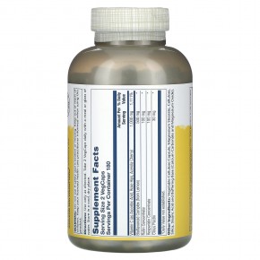 Solaray, буферизованный супербиовитамин C, 1000 мг, 360 растительных капсул (500 мг в 1 капсуле) в Москве - eco-herb.ru | фото