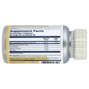 Solaray, супербиовитамин C с замедленным высвобождением, 60 растительных капсул в Москве - eco-herb.ru | изображение Solaray, супербиовитамин C с замедленным высвобождением, 60 растительных капсул в Москве - eco-herb.ru | фото