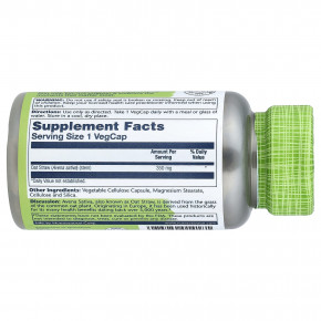 Solaray, True Herbs, овсянка (Avena sativa), 350 мг, 100 растительных капсул в Москве - eco-herb.ru | фото