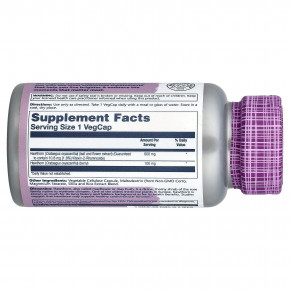 Solaray, Vital Extracts, боярышник, 30 растительных капсул в Москве - eco-herb.ru | фото