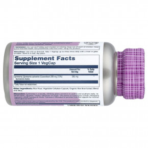 Solaray, Vital Extracts, джимнема, 385 мг, 60 растительных капсул в Москве - eco-herb.ru | изображение Solaray, Vital Extracts, джимнема, 385 мг, 60 растительных капсул в Москве - eco-herb.ru | фото