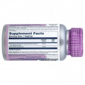 Solaray, Vital Extracts, валериана, 30 растительных капсул в Москве - eco-herb.ru | фото