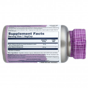 Solaray, Vital Extracts, валериана, 60 растительных капсул в Москве - eco-herb.ru | фото