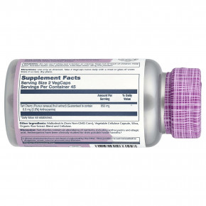 Solaray, Vital Extracts, вишня, 90 растительных капсул (425 мг в 1 капсуле) в Москве - eco-herb.ru | фото