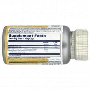 Solaray, витамин C, эхинацея, 60 растительных капсул в Москве - eco-herb.ru | фото