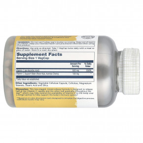 Solaray, витамин C с медленным высвобождением, 250 капсул VegCap в Москве - eco-herb.ru | фото