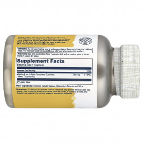 Solaray, витамин E со смешанными токоферолами, 268 мг, 100 капсул в Москве - eco-herb.ru | изображение Solaray, витамин E со смешанными токоферолами, 268 мг, 100 капсул в Москве - eco-herb.ru | фото