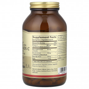 Solgar, Ester-C®, добавка с витамином C, 500 мг, 250 растительных капсул в Москве - eco-herb.ru | фото