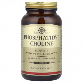 Solgar, фосфатидилхолин, 100 капсул (420 мг в 1 капсуле) (Товар снят с продажи) в Москве - eco-herb.ru | фото