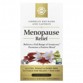 Solgar, Menopause Relief, 30 мини-таблеток в Москве - eco-herb.ru | фото