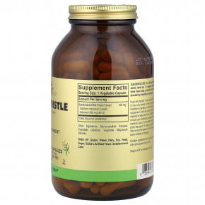 Solgar, расторопша, 250 растительных капсул (450 мг в 1 капсуле) в Москве - eco-herb.ru | фото