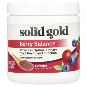 Solid Gold, Berry Balance ™, порошок для собак и кошек, 100 г (3,5 унции) - описание | фото
