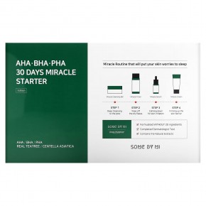SOME BY MI, AHA.BHA.PHA, 30 Days Miracle, стартовый набор из 4 предметов в Москве - eco-herb.ru | фото