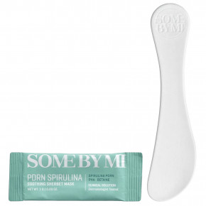 SOME BY MI, BDRN, спирулина, успокаивающая маска для лица с щербетом, 10 шт. по 1 г (0,03 унции) в Москве - eco-herb.ru | изображение SOME BY MI, BDRN, спирулина, успокаивающая маска для лица с щербетом, 10 шт. по 1 г (0,03 унции) в Москве - eco-herb.ru | фото