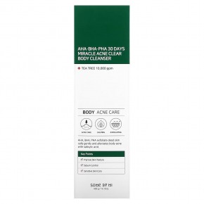 SOME BY MI, Miracle Acne Clear, очищающее средство для лечения акне на теле, 400 г (14,10 унций) в Москве - eco-herb.ru | фото