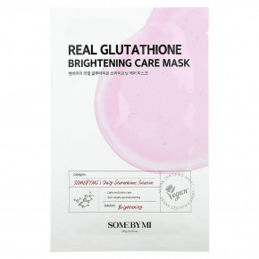 SOME BY MI, Real Glutathione, осветляющая косметическая маска, 1 шт., 20 г (0,7 унции) - описание