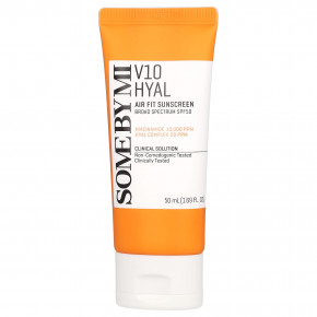 SOME BY MI, V10 Hyal, Air Fit, солнцезащитный крем, SPF 50, 50 мл (1,69 жидк. унции) в Москве - eco-herb.ru | фото
