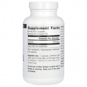 Source Naturals, 100% чистый активированный уголь, 260 мг, 200 капсул в Москве - eco-herb.ru | изображение Source Naturals, 100% чистый активированный уголь, 260 мг, 200 капсул в Москве - eco-herb.ru | фото