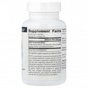 Source Naturals, AHCC®, 60 капсул (0,5 г в 1 капсуле) в Москве - eco-herb.ru | изображение Source Naturals, AHCC®, 60 капсул (0,5 г в 1 капсуле) в Москве - eco-herb.ru | фото