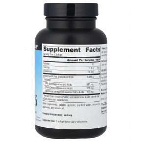 Source Naturals, Arctic Pure®, омега-3 рыбий жир, 1125 мг, 60 капсул в Москве - eco-herb.ru | фото