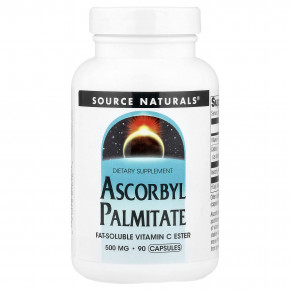 Source Naturals, аскорбил пальмитат, 90 капсул - описание