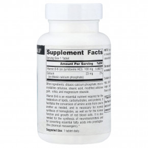 Source Naturals, B-6, 250 таблеток в Москве - eco-herb.ru | фото