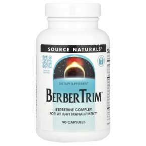 Source Naturals, BerberTrim ™, 90 капсул - описание | фото