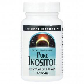 Source Naturals, чистый инозитол в порошке, 56,7 г (2 унции) в Москве - eco-herb.ru | фото