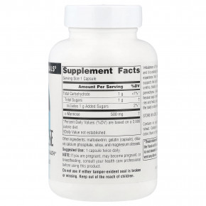 Source Naturals, D-манноза, 60 капсул в Москве - eco-herb.ru | фото