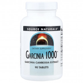 Source Naturals, Garcinia 1000™, 90 таблеток - описание | фото