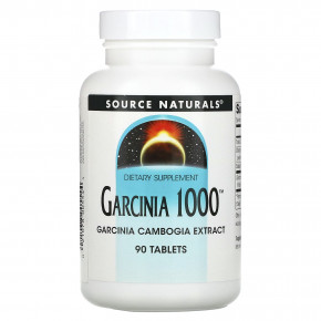 Source Naturals, Гарциния 1000 (Garcinia 1000), 90 таблеток в Москве - eco-herb.ru | фото