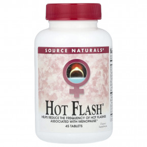 Source Naturals, Hot Flash®, 45 таблеток в Москве - eco-herb.ru | фото