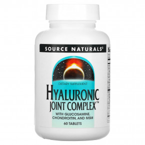 Source Naturals, Hyaluronic Joint Complex ™, 60 таблеток в Москве - eco-herb.ru | фото