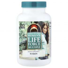 Source Naturals, Life Force® Multi, мультивитаминная добавка для женщин, 90 таблеток - описание | фото