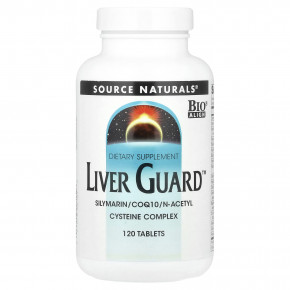 Source Naturals, Liver Guard ™, 120 таблеток в Москве - eco-herb.ru | фото